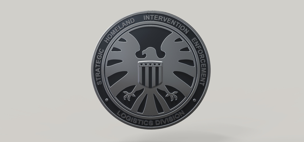 S.H.I.E.L.D. Identification Badge 3D Print 236056