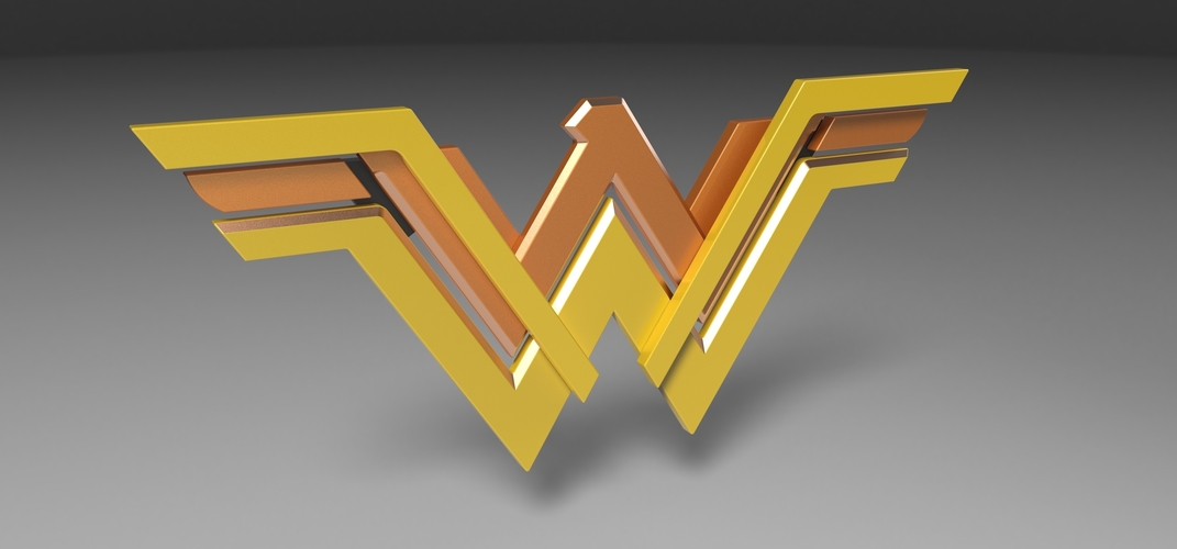 Wonder Woman logo 3D Print 236075
