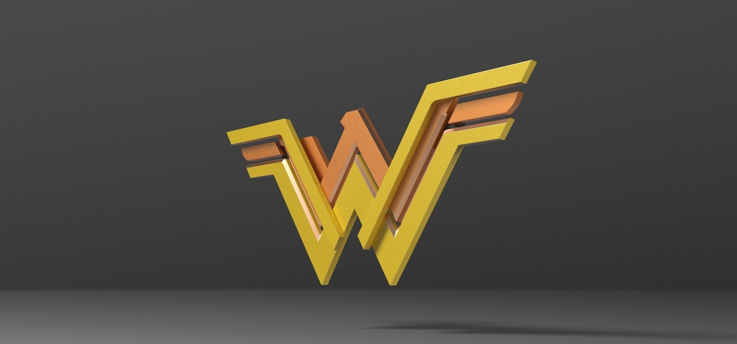Wonder Woman logo 3D Print 236077
