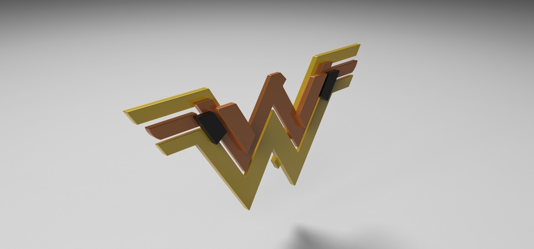 Wonder Woman logo 3D Print 236078