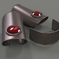 Arm cuffs and headband of Wiccan - Thumbnail 4