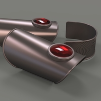 Arm cuffs and headband of Wiccan - Thumbnail 5