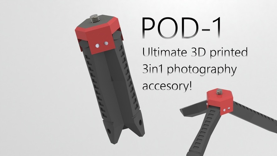 POD-1 the Ultimate 3in1 Photo accesory! 3D Print 23628