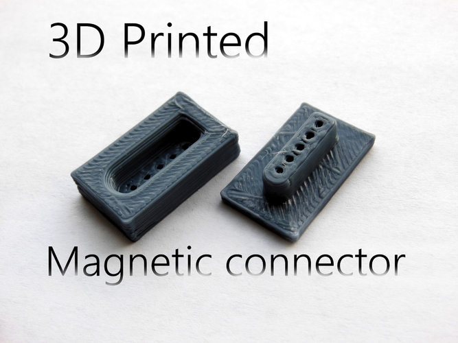 MAgnetic connector 3D Print 23632