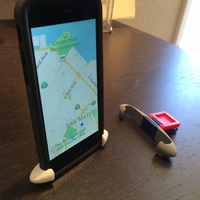 iphone w rhinoshield car holder - Thumbnail 1