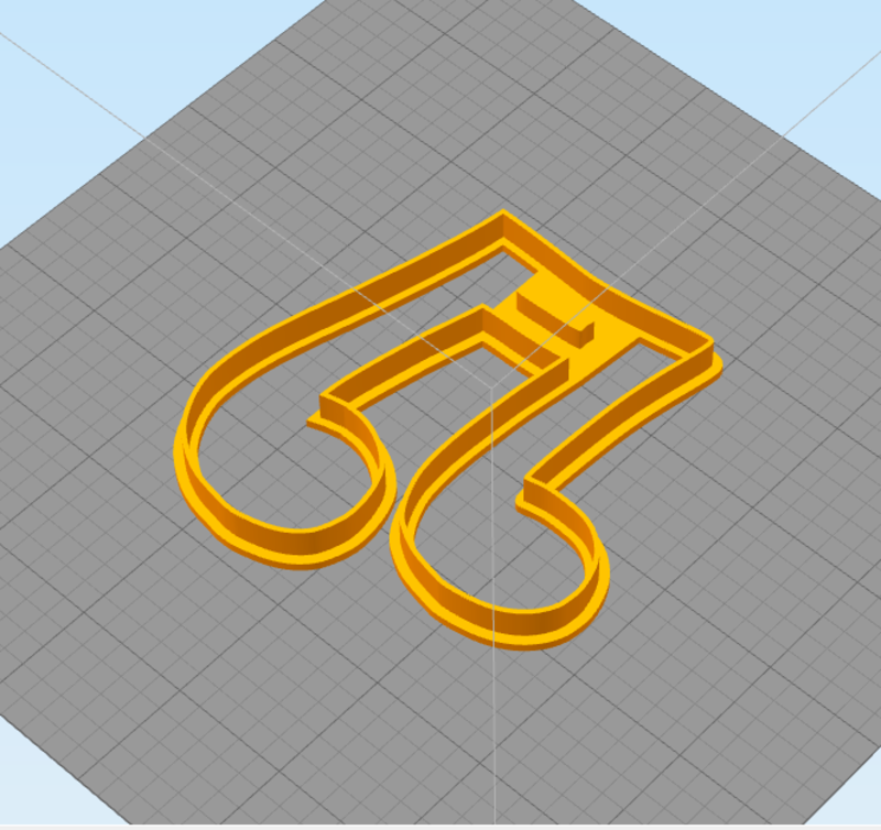 Cortante de galletas Nota Musical