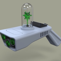 Small Concept of Portal gun from Rick and Morty 3D Printing 236508