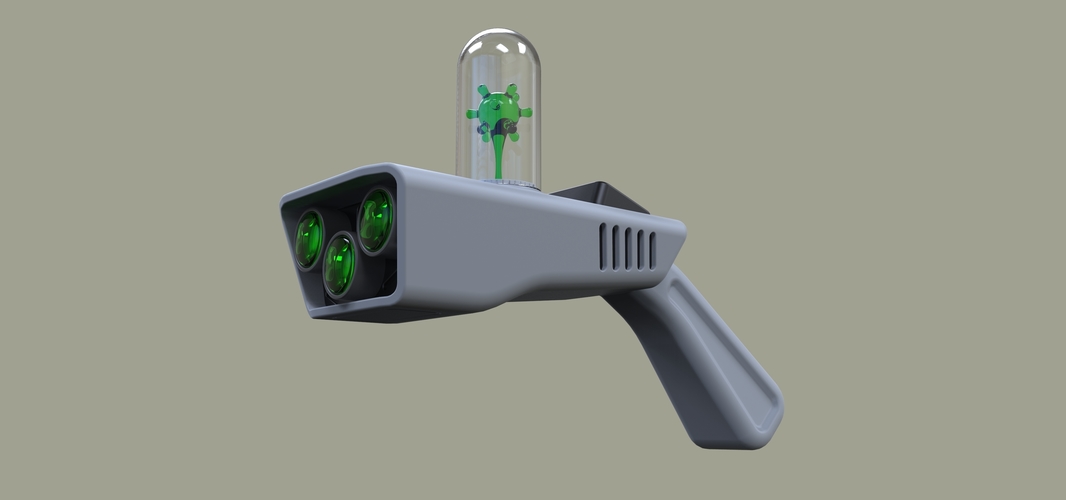Concept of Portal gun from Rick and Morty 3D Print 236509
