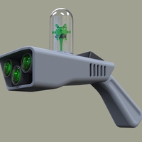 Concept of Portal gun from Rick and Morty - Thumbnail 2