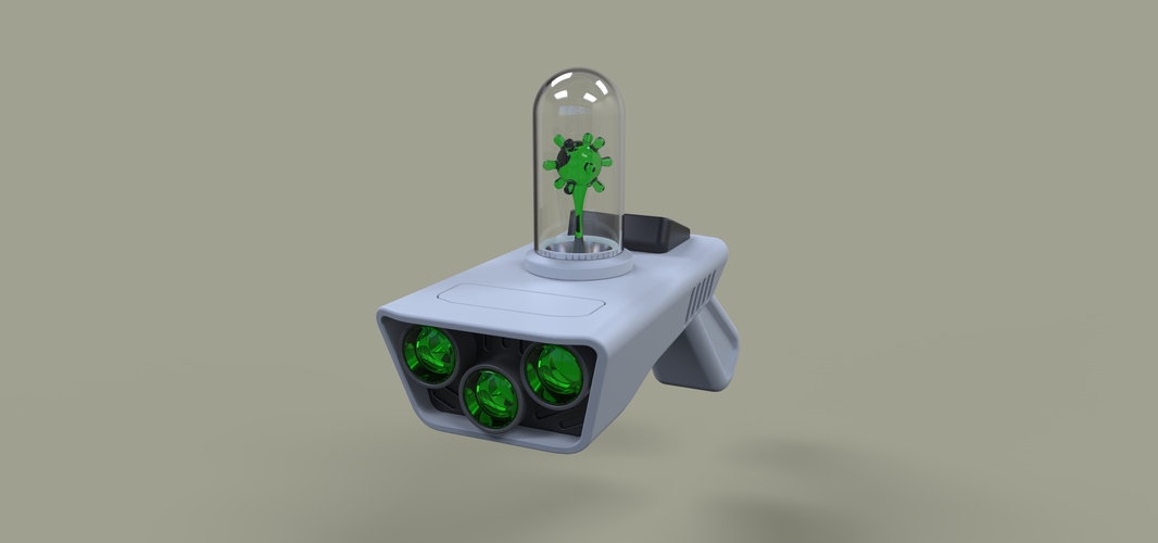 Concept of Portal gun from Rick and Morty 3D Print 236510