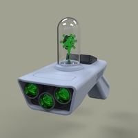 Concept of Portal gun from Rick and Morty - Thumbnail 3