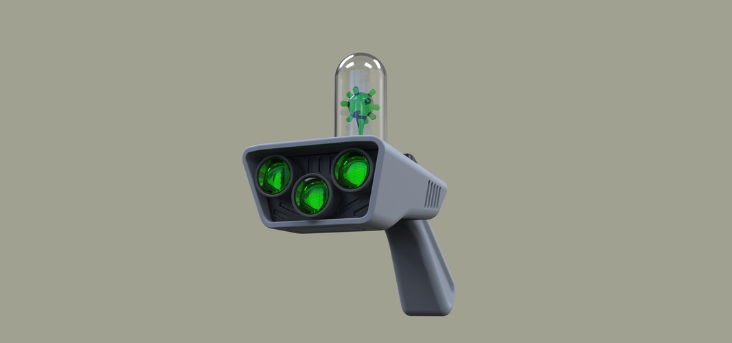Concept of Portal gun from Rick and Morty 3D Print 236511