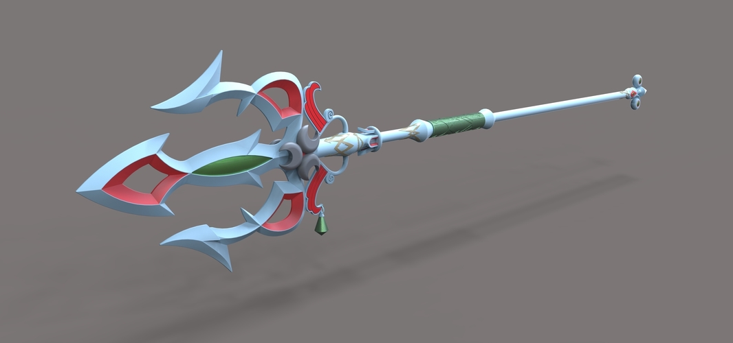 Lightscale trident from the game Legend of Zelda