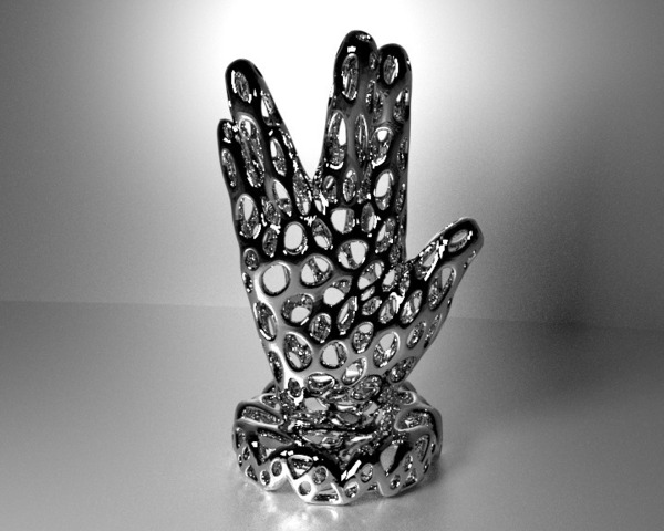 Vulcan salute - Voronio Style