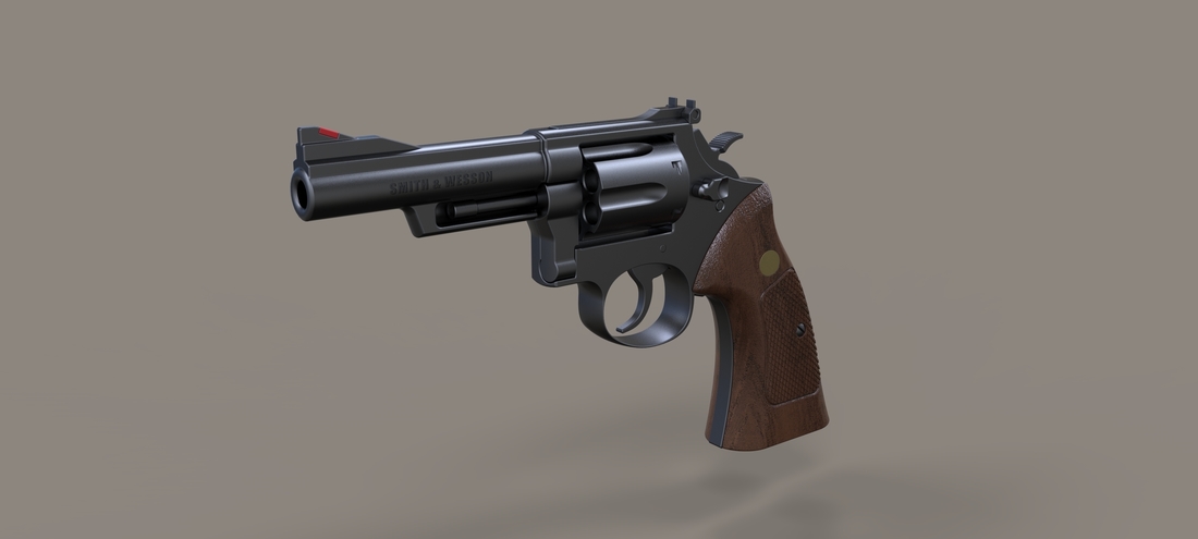 Revolver Smith & Wesson Model 19 1989