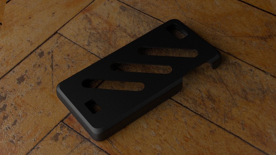 Fairphone Case #4: Stripes Cutout 3D Print 23741