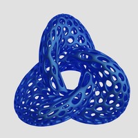 Math Shape - Voronoi Style - Thumbnail 2