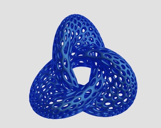 Math Shape - Voronoi Style 3D Print 23754