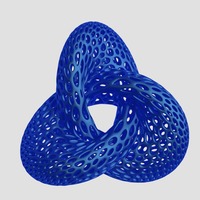 Math Shape - Voronoi Style - Thumbnail 4