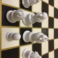 Chicken Chess set - Thumbnail 1