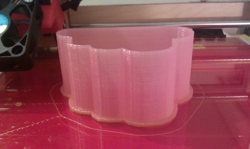 Cloud cookie cutter 3D Print 23772