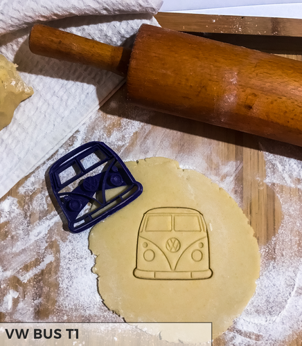 Volkswagen Bus T1 cookie cutter  3D Print 237781