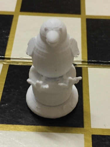 Chicken Chess set 3D Print 237783