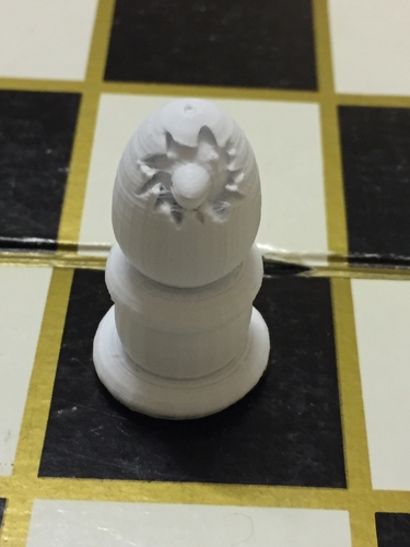 Chicken Chess set 3D Print 237797