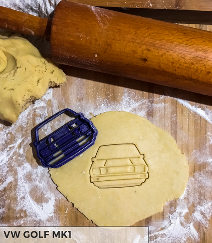 Volkswagen Golf Mk1 cookie cutter 3D Print 237804