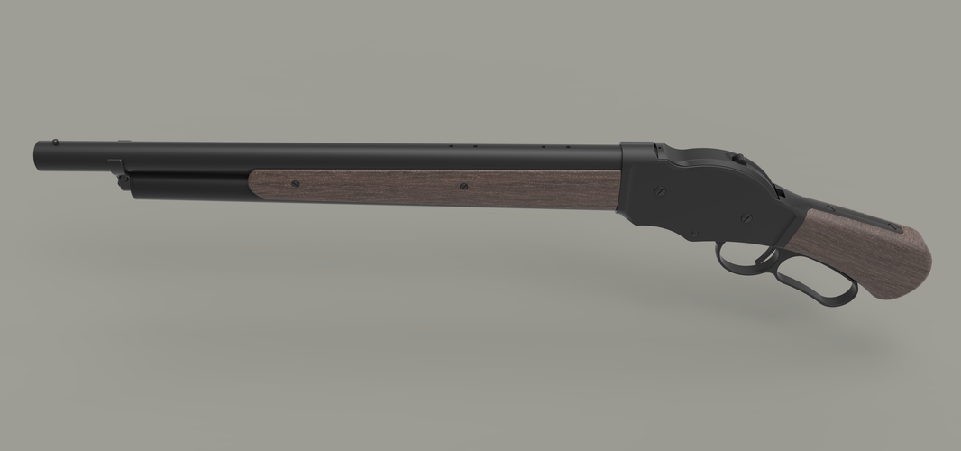 Winchester Model 1887 3D Print 237932