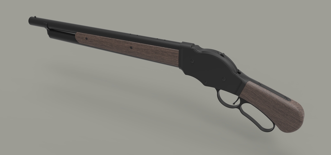 Winchester Model 1887 3D Print 237934