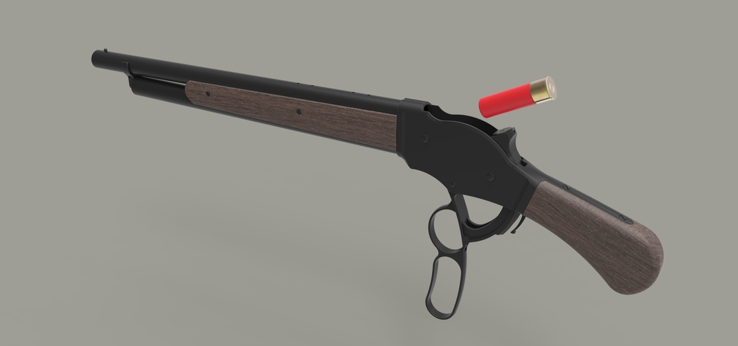 Winchester Model 1887 3D Print 237940