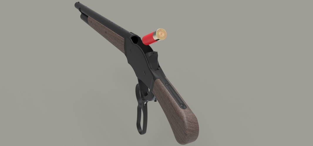 Winchester Model 1887 3D Print 237943