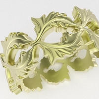 Baroque Ring Leaves - Thumbnail 2