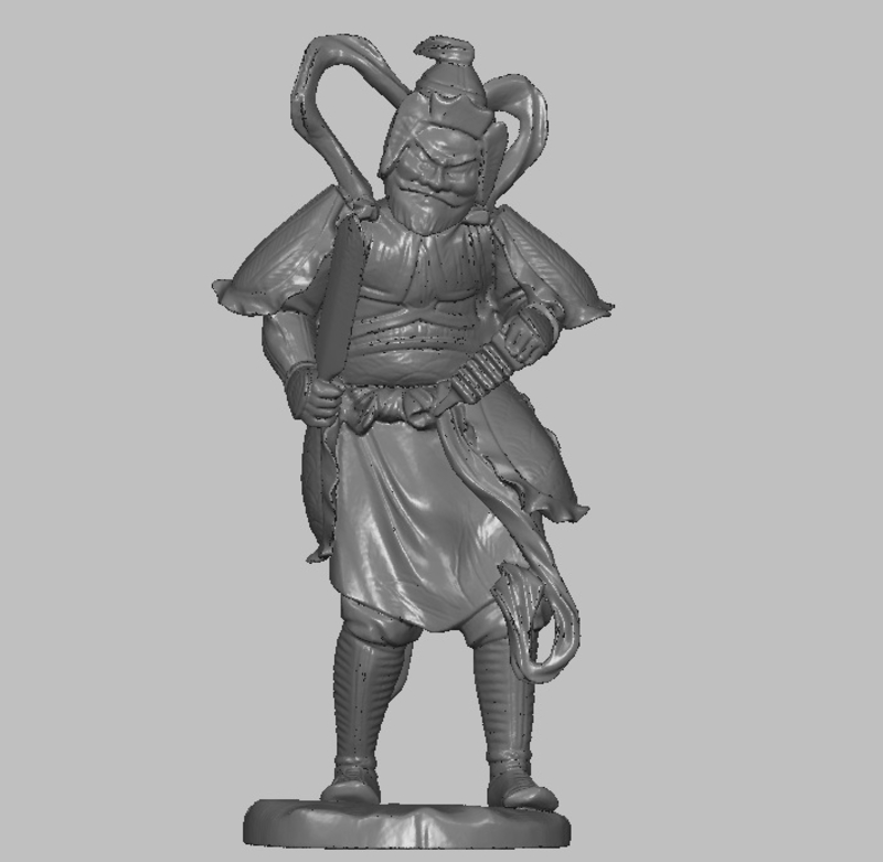 Japanese Samurai Ivory original miniature 19th Century