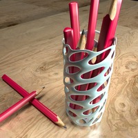Small Voronoi Vase  3D Printing 23802