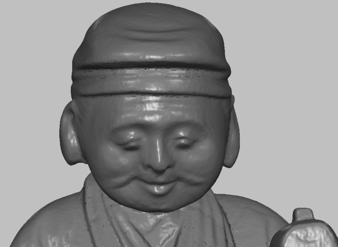 Japanese Carpenter Original Ivory miniature figurine 3D Print 238032