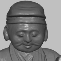 Japanese Carpenter Original Ivory miniature figurine - Thumbnail 2