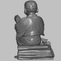 Japanese Carpenter Original Ivory miniature figurine - Thumbnail 5