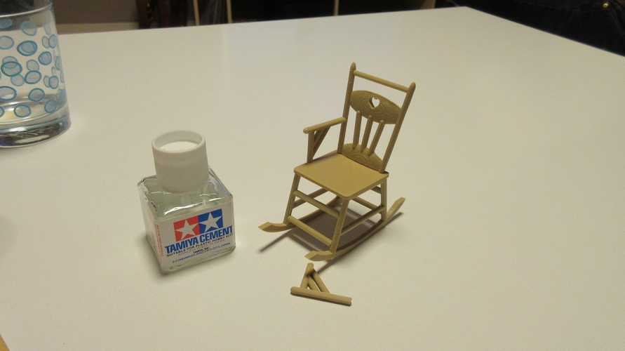 Rocking chair 1:12 3D Print 238085