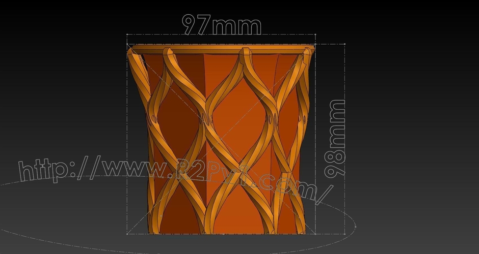 Vase #472 3D Print 238125