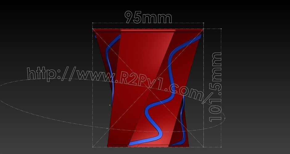 Vase #473 3D Print 238157