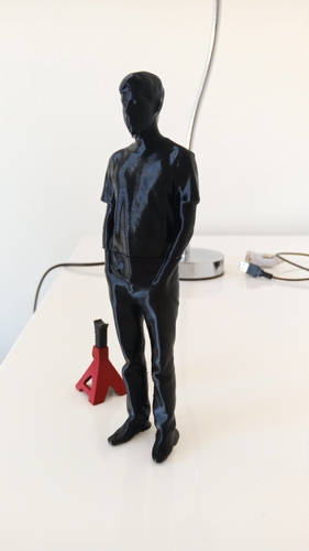 MAN WITH HANDS IN POCKET FOR SCALE GARAGE 3D Print 238161