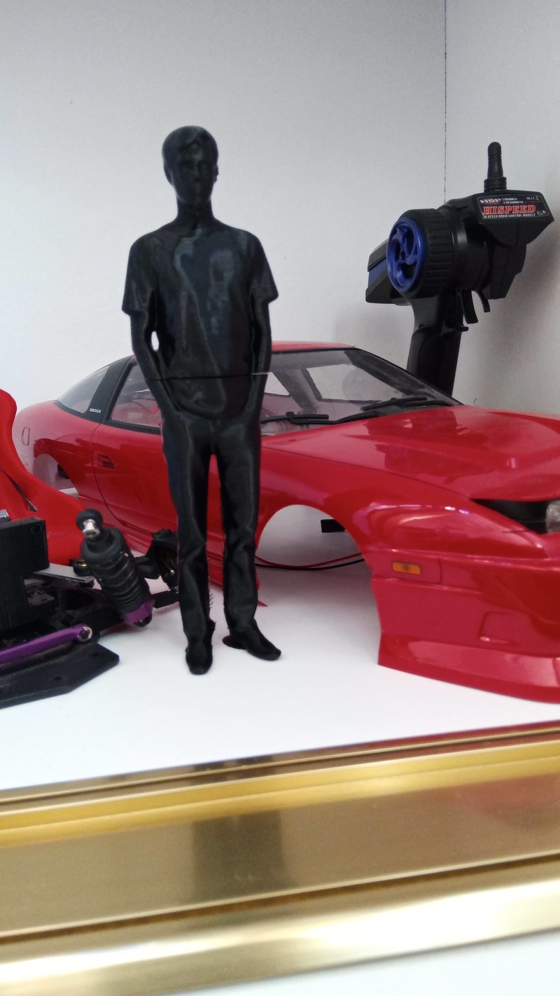 MAN WITH HANDS IN POCKET FOR SCALE GARAGE