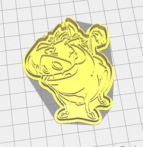 Lion King cookie cutter set 3D Print 238181