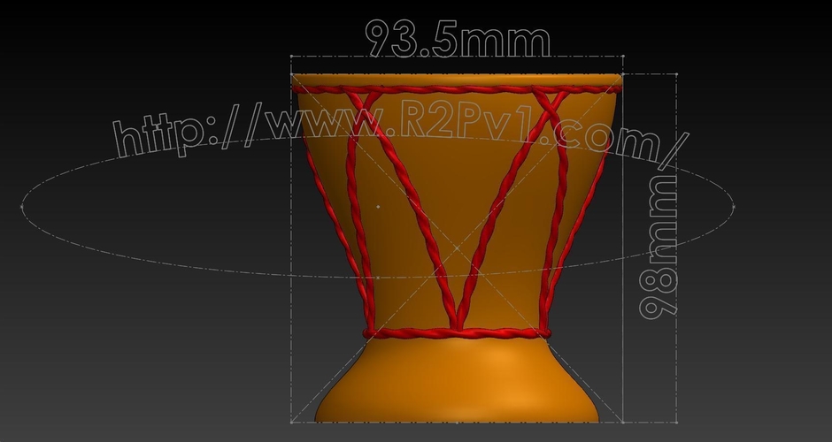 Vase #474 3D Print 238186