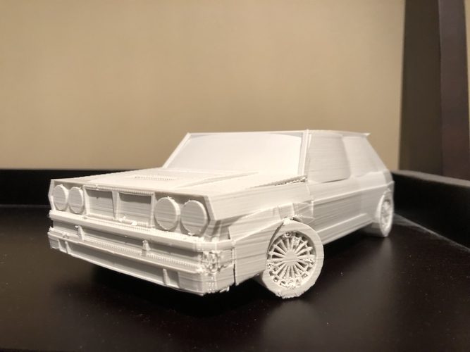 Model Lancia Delta 3D Print 238191