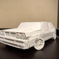 Small Model Lancia Delta 3D Printing 238191