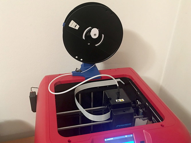 FlashForge Finder - Definitive Spool Holder Stand 3D Print 238193