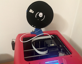 Pin FlashForge Finder - Definitive Spool Holder Stand 3D Printing 238193